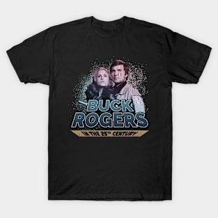 Vintage Worn Crack - Buck Rogers 1979 Glitch T-Shirt